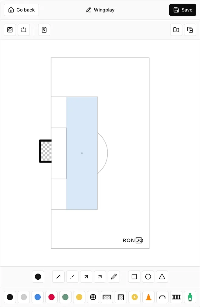 A screenshot of the Rondo diagram tool.